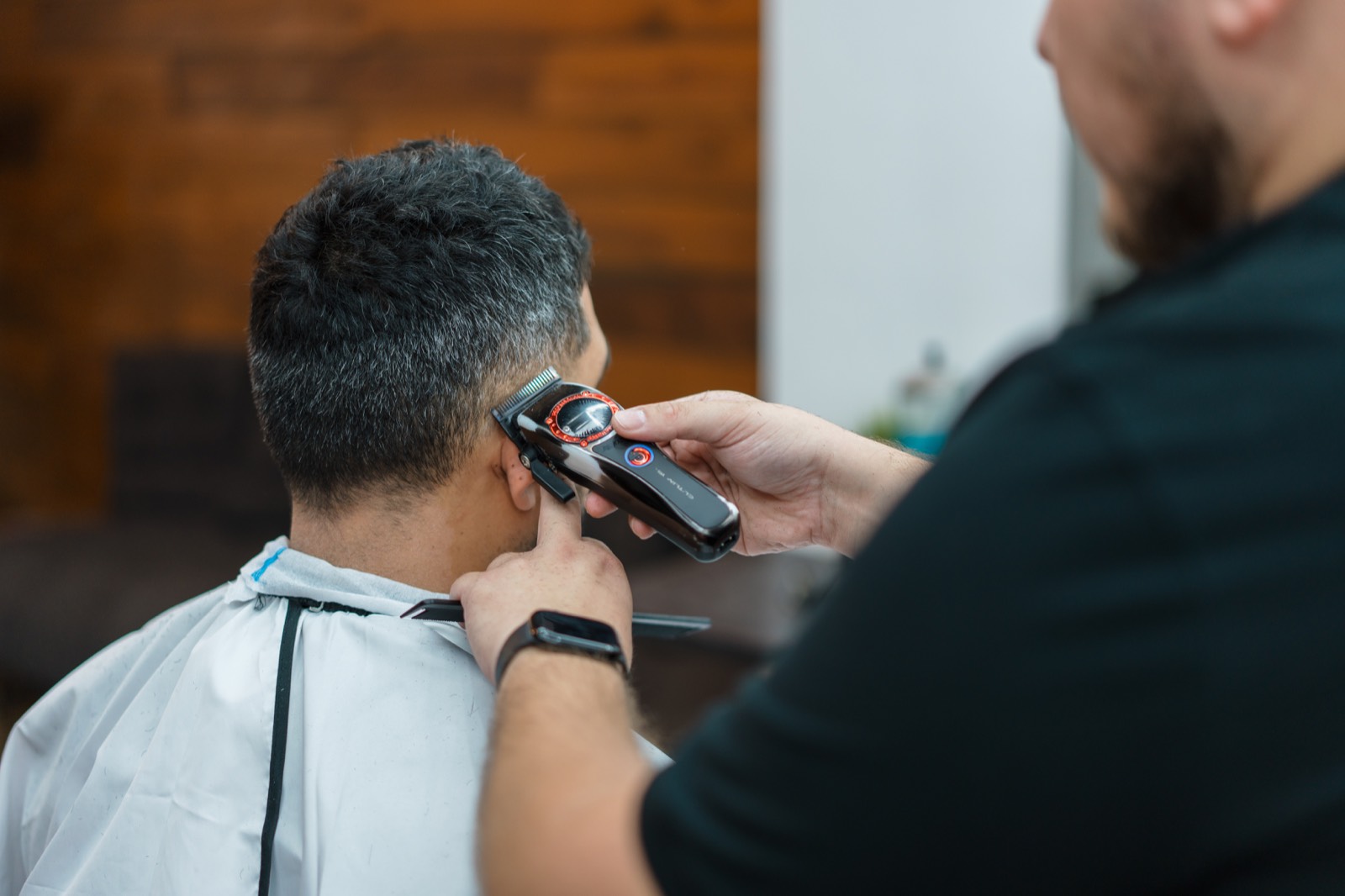 Degradado en Barber Shop Valencia La Petxina