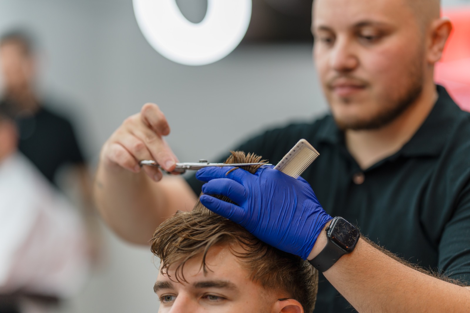 Corte a tijera en La Petxina